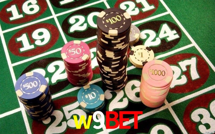 Interface do App w9bet